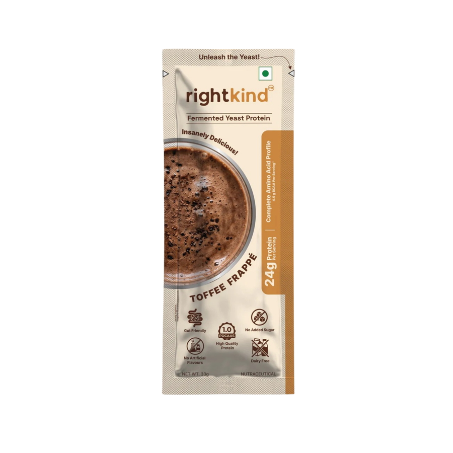 Toffee Frappé Fermented Yeast Protein Powder RightKind