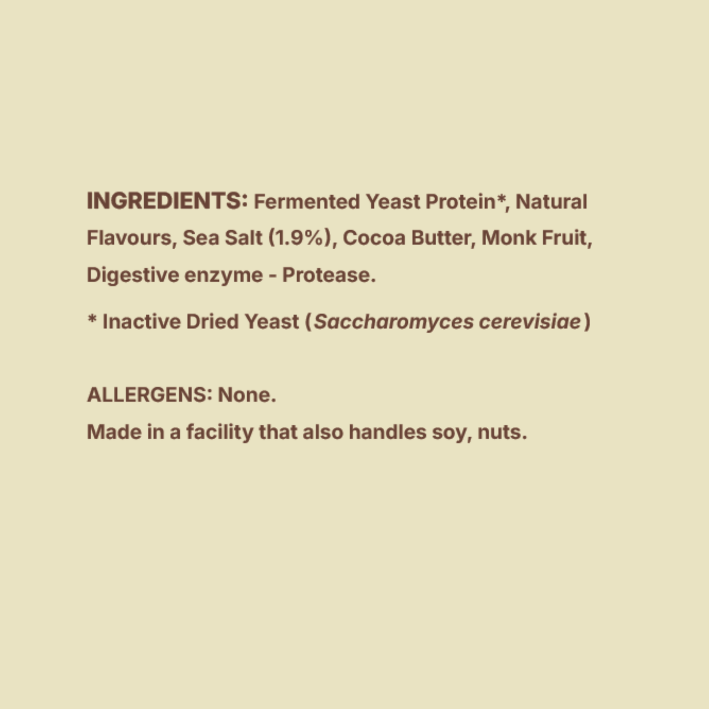 Salted Caramel Fermented Yeast Protein Powder RightKind