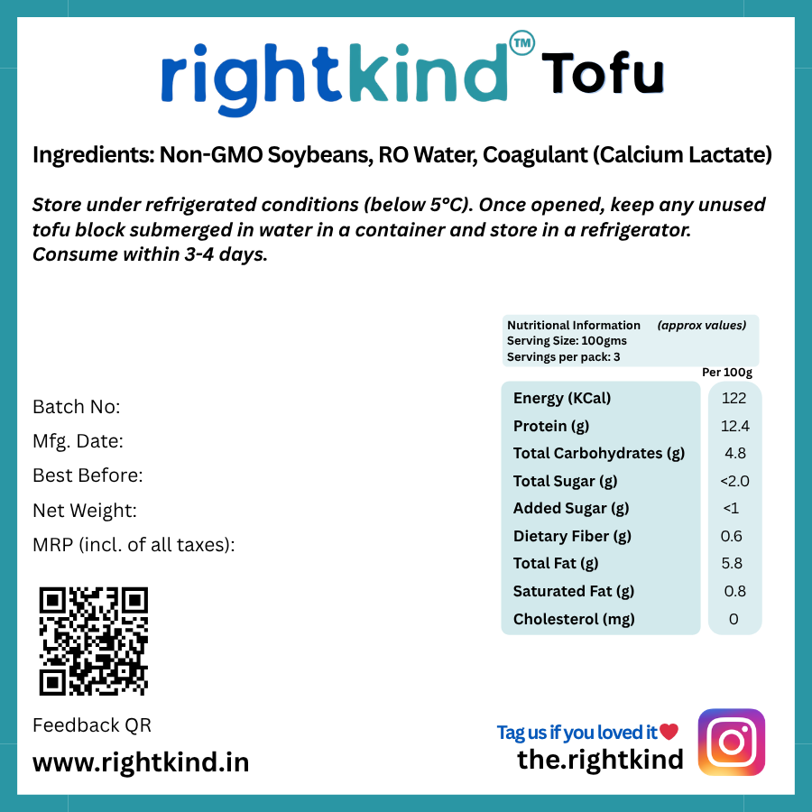 Tofu - Plain RightKind
