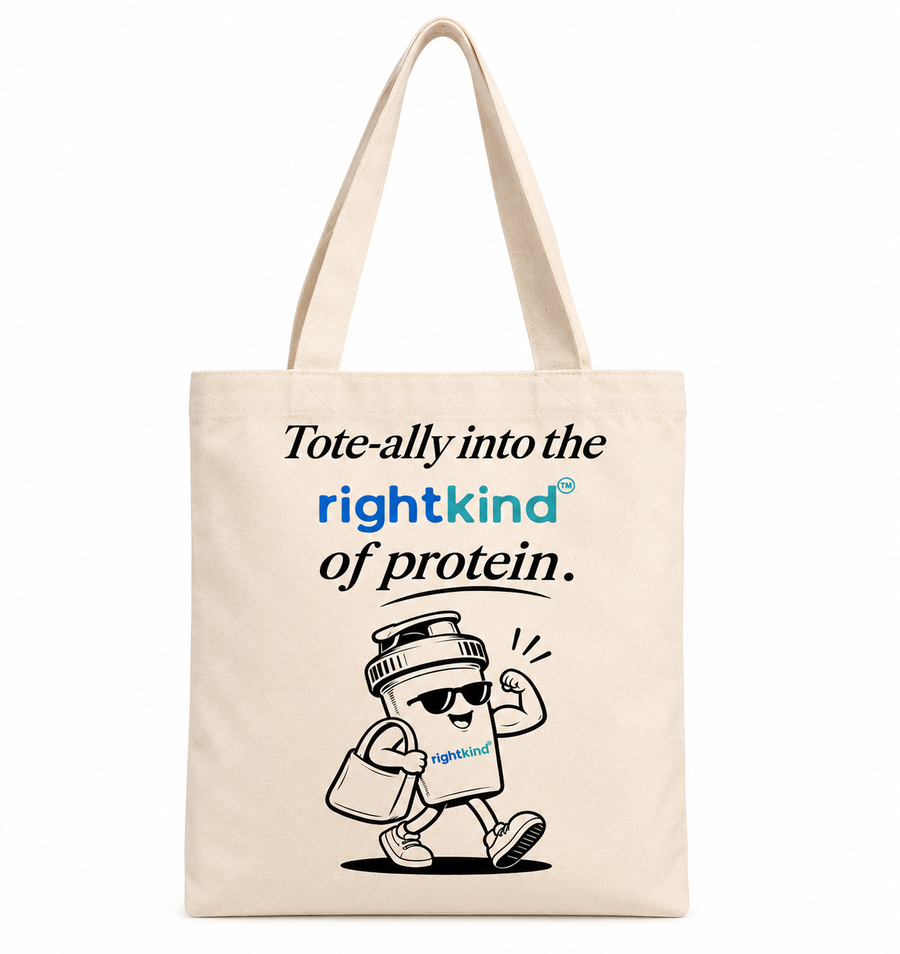 rightkind Tote Bag – 320 GSM Everyday Canvas Tote RightKind