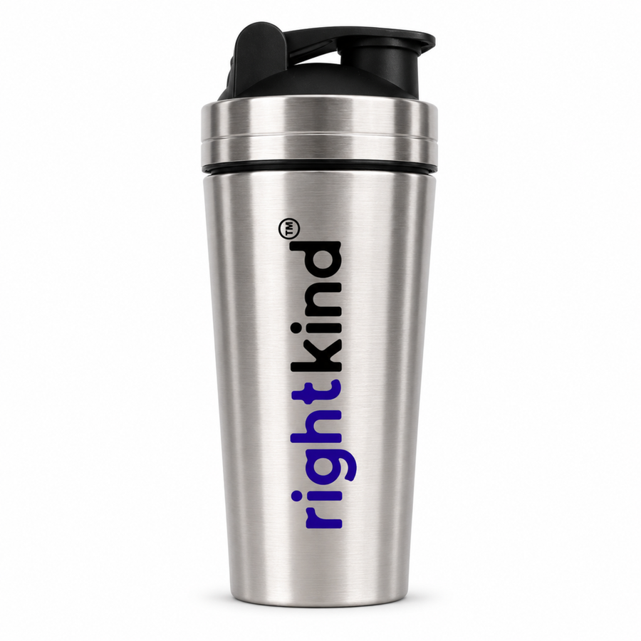 rightkind Steel Protein Shaker – 750 ml RightKind