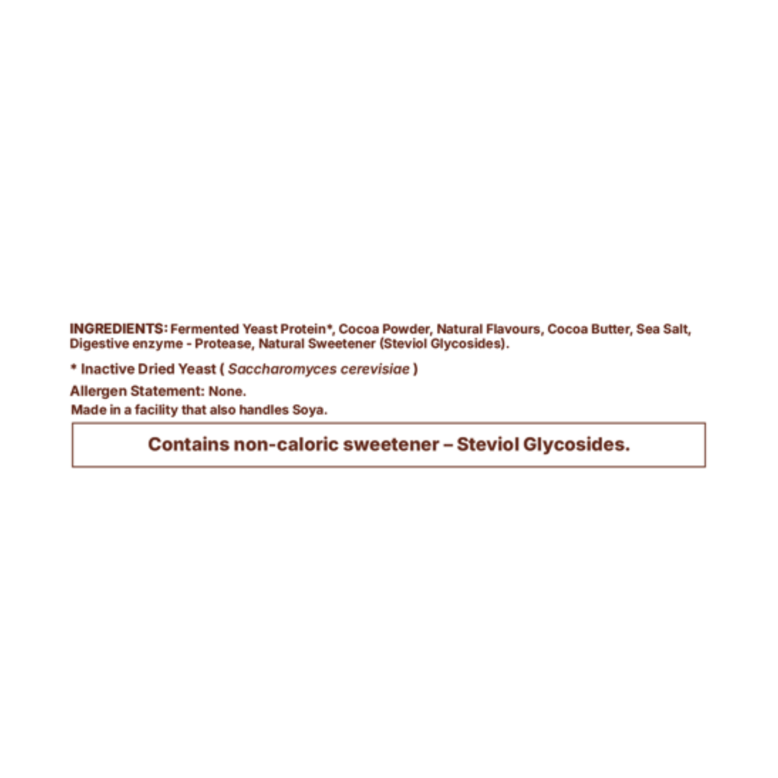 Bold Chocolate Fermented Yeast Protein Powder | 15 Serve Bag | 540g RightKind