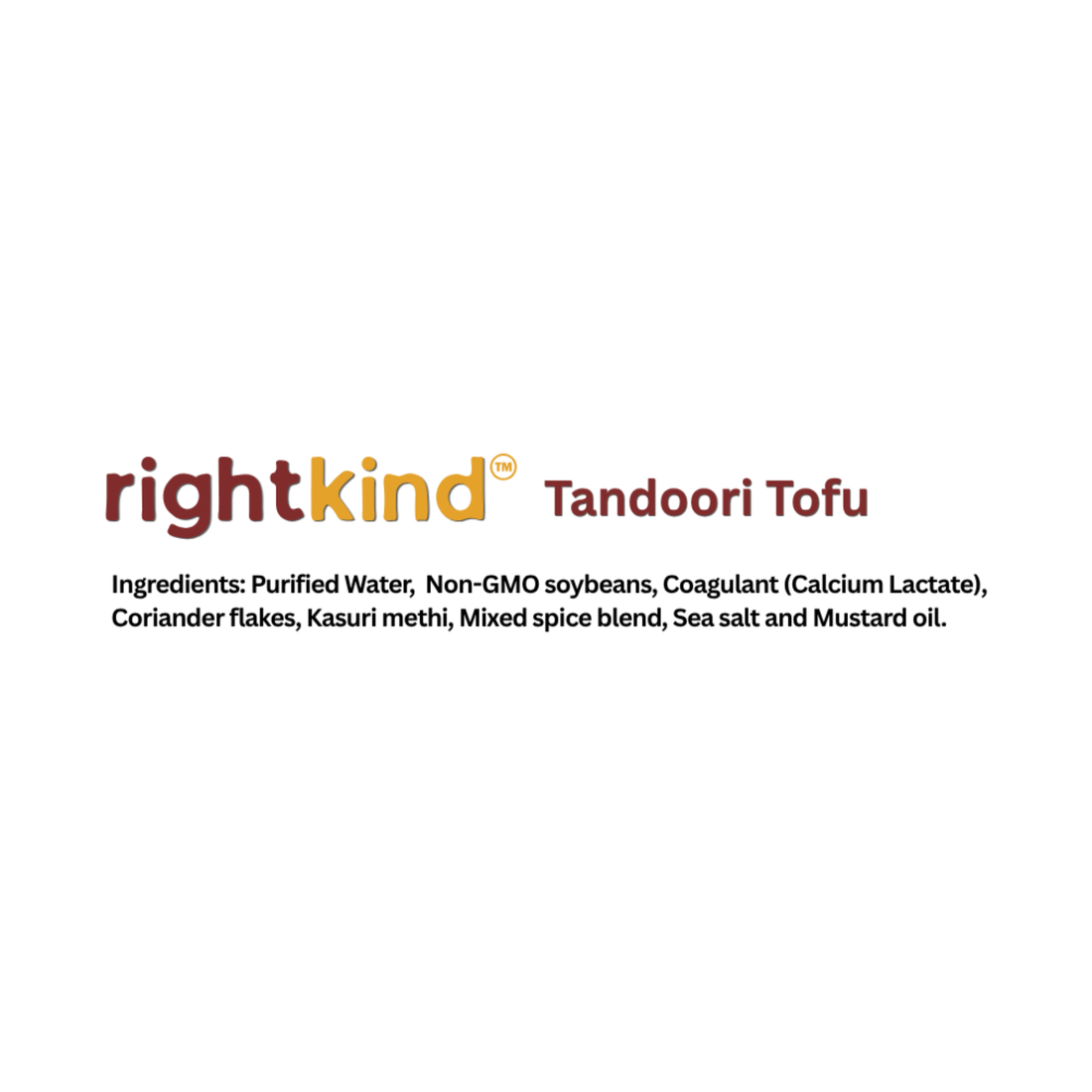 Tandoori Tofu RightKind