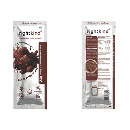 Bold Chocolate Fermented Yeast Protein Powder RightKind