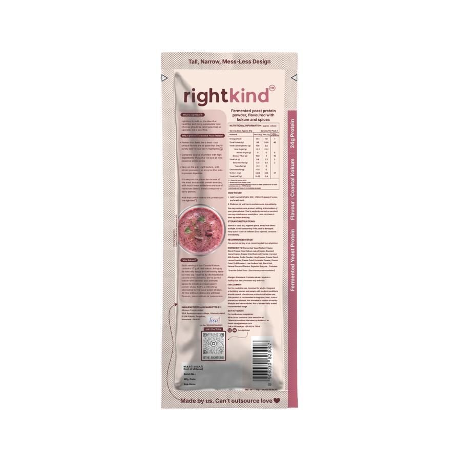 Coastal Kokam Fermented Yeast Protein Powder RightKind