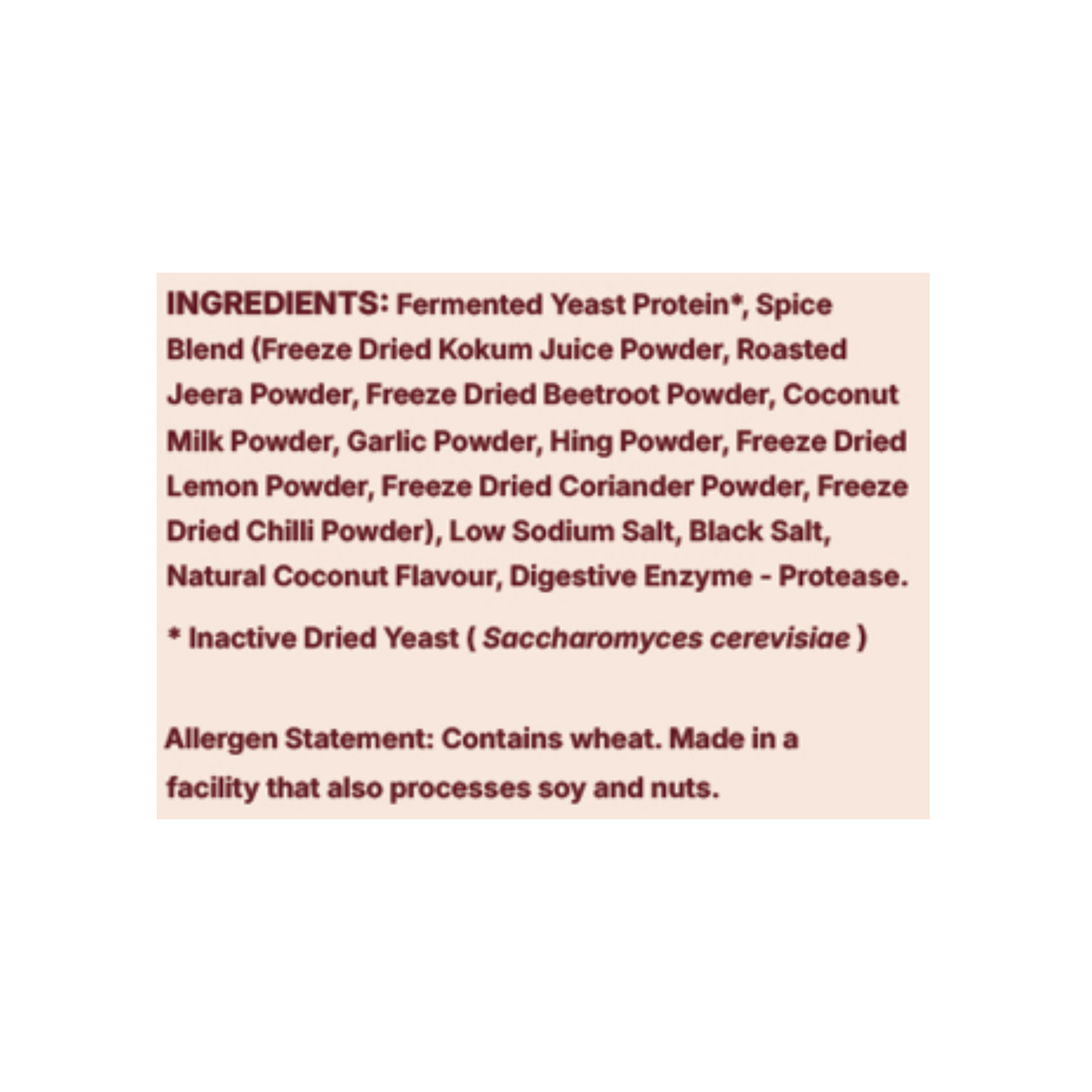 Coastal Kokam Fermented Yeast Protein Powder RightKind