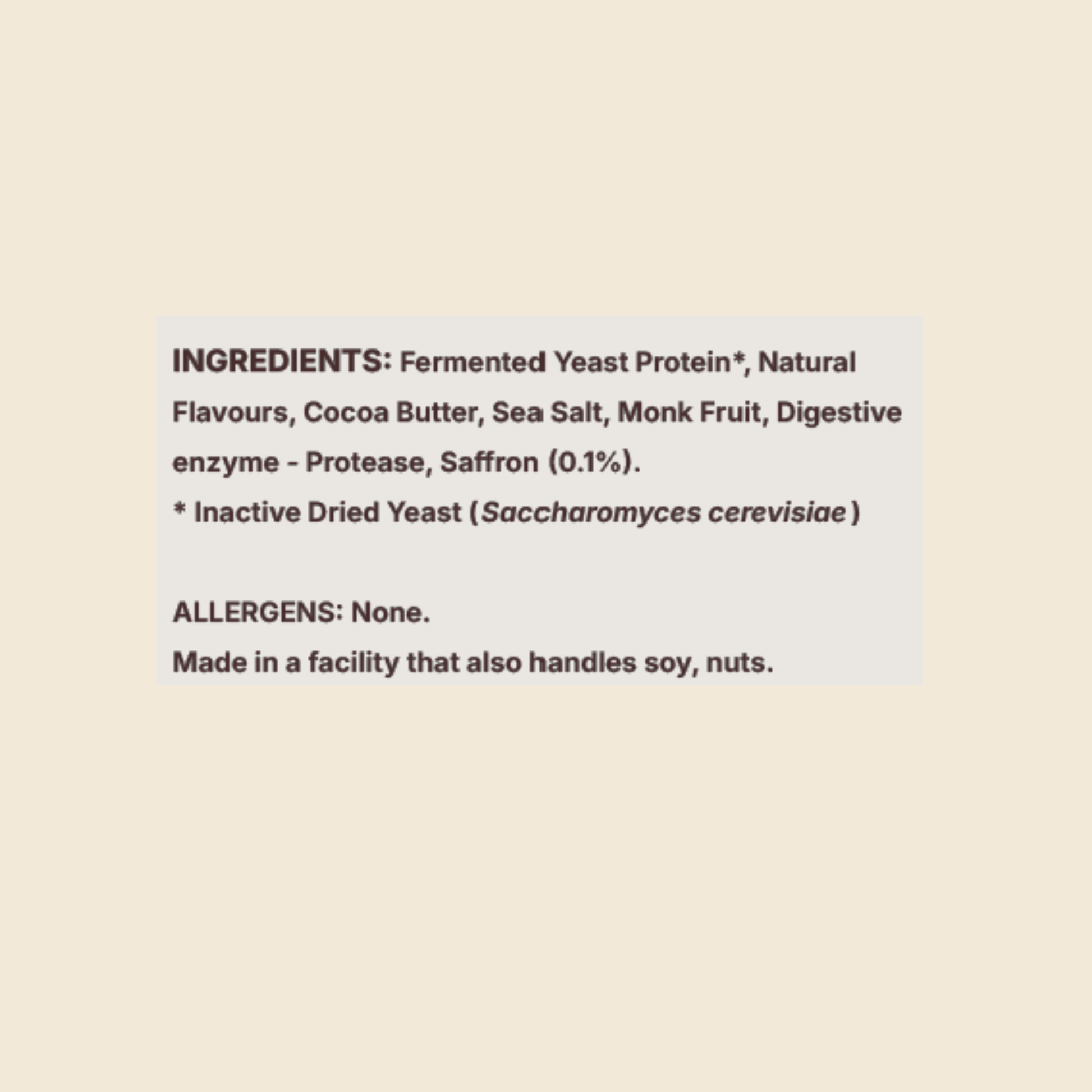 Kesar Kulfi Fermented Yeast Protein Powder RightKind