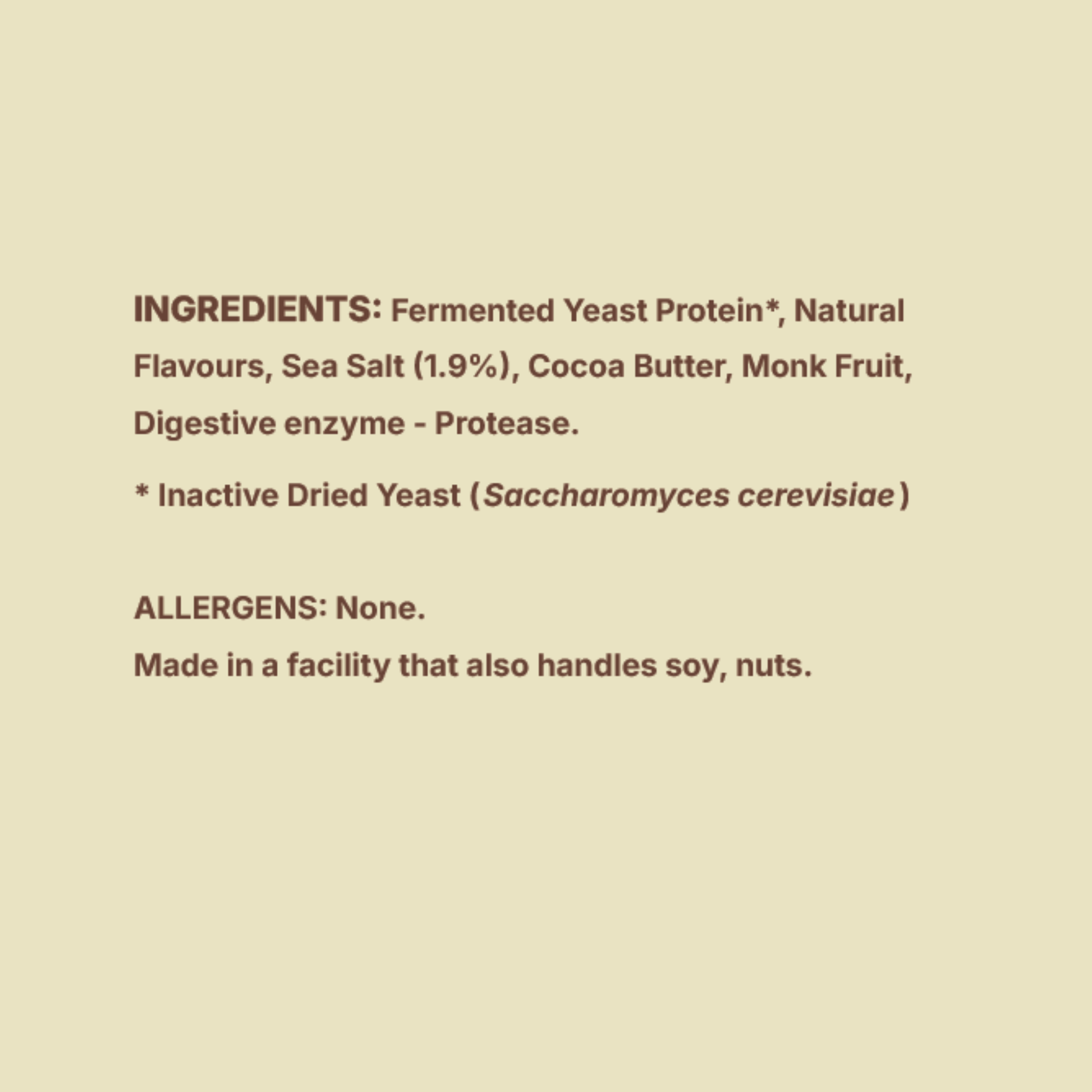 Salted Caramel Fermented Yeast Protein Powder RightKind