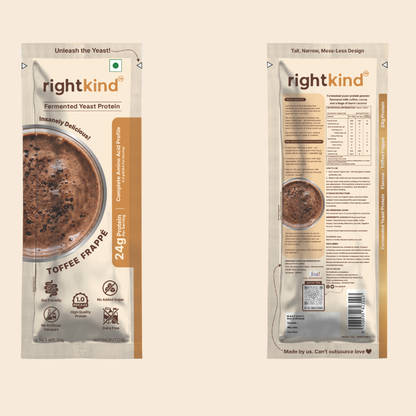 Toffee Frappé Fermented Yeast Protein Powder RightKind