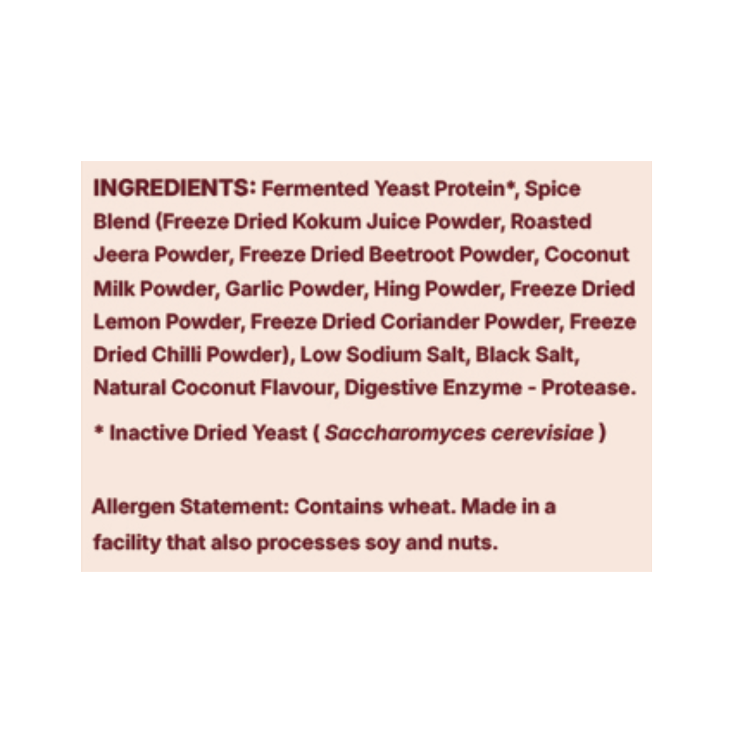 Coastal Kokam Fermented Yeast Protein Powder RightKind