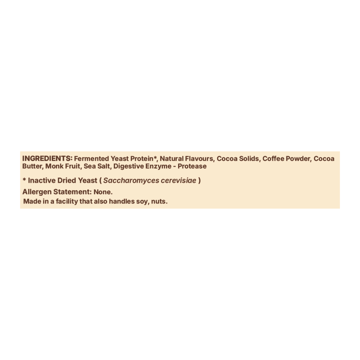 Toffee Frappé Fermented Yeast Protein Powder | 24g Protein/Serving | Gut Friendly | PDCAAS 1.0 | All 9 Essential Amino Acids | 5.43g BCAA | Dairy Free | No Added Sugar | 495g RightKind