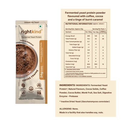 rightkind, Assorted Flavours - Box of 8 (4 Flavours × 2 sachets each) RightKind