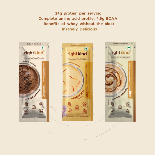 Assorted Flavours - Box of 6 (3 Flavours × 2 sachets each) RightKind